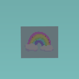 pastel rainbow