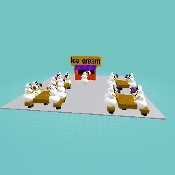 Snowmen Ice Cream Party