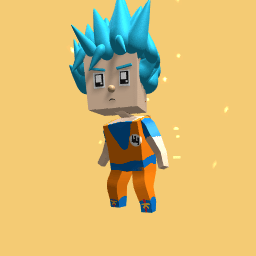 Goku super saiayin blue