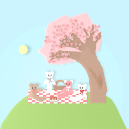 The bears on a picnic~