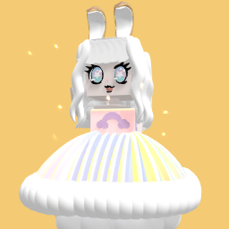 Rainbow bunny