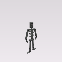 fnaf endo skeleton by reman