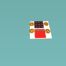 Chocolate and cookies! Yummy!