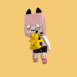 Blod-y scary picka girl