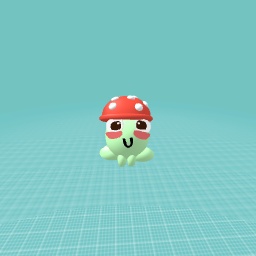 I made the frog have a mushroom hat