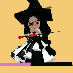 The devil halloween girl