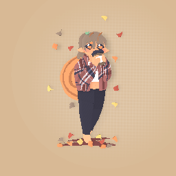 Pumpkin Spice Snail (Fall Mascot)