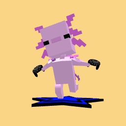 Skin axolotl (pink)