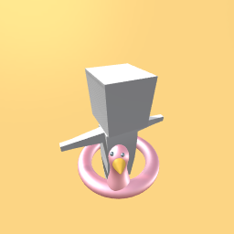 Flamingo floatie