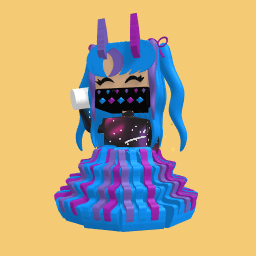 Galaxy girl dress ( price is broken sorry :( enjoy )