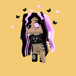 black pink and white girl