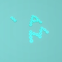 Make your name with gears