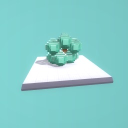 The man hiding in the bush