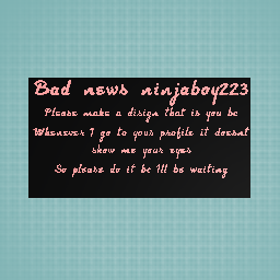 Please ninjaboy223