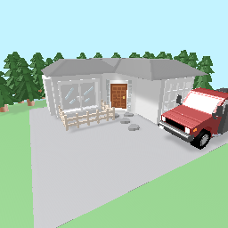 the house and truck