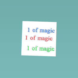 1 of magic
