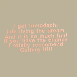 Tomodachi life living the dream