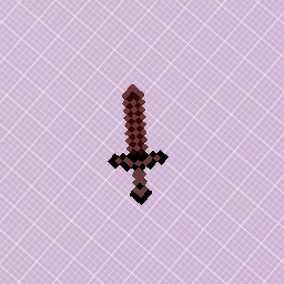 wooden sword