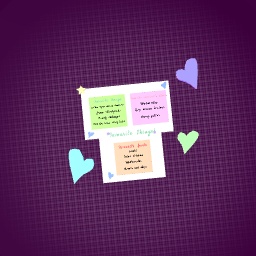 All my favourite things!