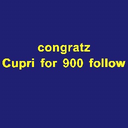 congratz Cupri