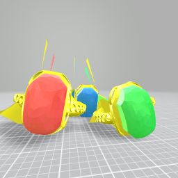 3 Gemstone rings