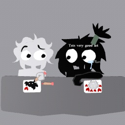 Me when I see another artist