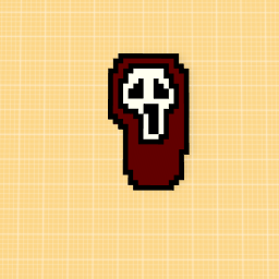 Baby ghost face