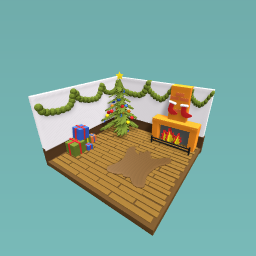 Christmas things and tree