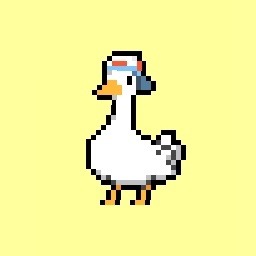 Pixel Subaru Duck