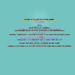 to others and glitch