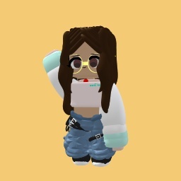 This is one of my outfits and me in real life!