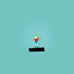Guy playing music