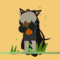 Cat girl with diff hair