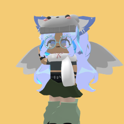 half winter girl. ALSO TYY FOR 15 FOLLOWERSSS:D