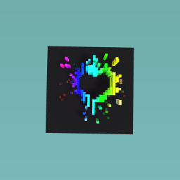 Rainbow heart