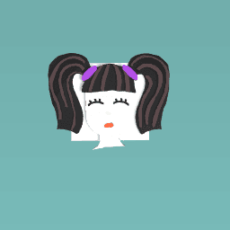 Cute ponytail girl