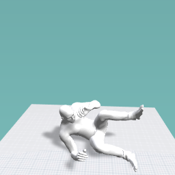 Mo Salah when Sergio Ramos tackled him