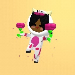 StrawBerry Milk Cow Hoodie Outfit (free at 15 likes)