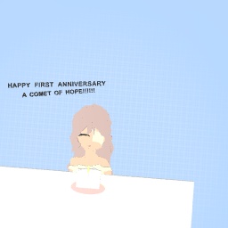 HAPPY FIRST ANNIVERSARY TO MY STORY!!!!