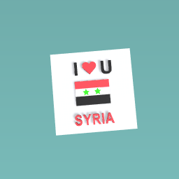 I love syria