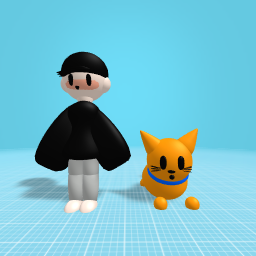 Recreating my little cousin and his imaginary pet cat