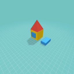 I added a bench and a window, and it took me a little while on the roof