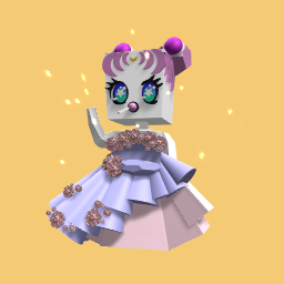 chibi-usa ball dress
