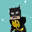 bat man gold