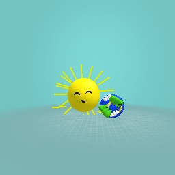 Earth and sun. :p