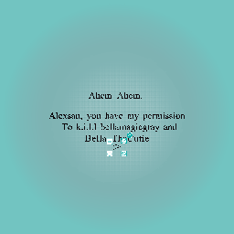 AlexSan, You have my permission.