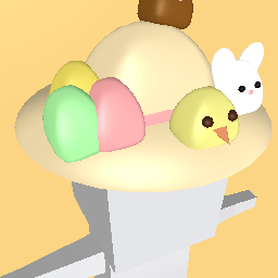 Adorable easter sunhat :3