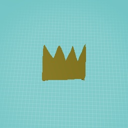 King or queen crown