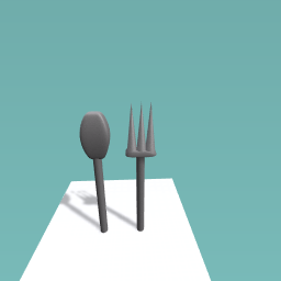 Fork and spoon