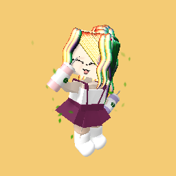 Rainbow girl
